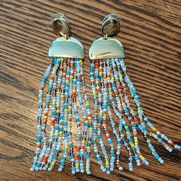 LOFT Jewelry - Loft Rainbow Beaded Earrings